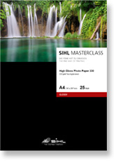 SIHL MASTERCLASS High Gloss Photo Paper, 330