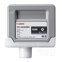 Canon Inkjet Cartridge for iPF 810/820/815 330ml - Matt Black (PFI-303MBK)