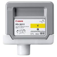 Canon Lucia pigment ink for IPF8000(S)/9000(S)/8100/9100 330ml - Yellow (PFI-301Y)